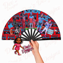 Load image into Gallery viewer, Custom Clack Fan – Personalized with Photo, Name, Colors & Theme