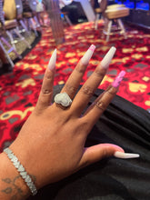 Load image into Gallery viewer, “Icy Mami” Heart Ring