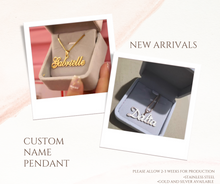 Load image into Gallery viewer, Personalized Name Pendant