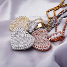 Load image into Gallery viewer, Large Photo Heart Locket