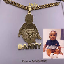 Load image into Gallery viewer, Picture Portrait Pendant
